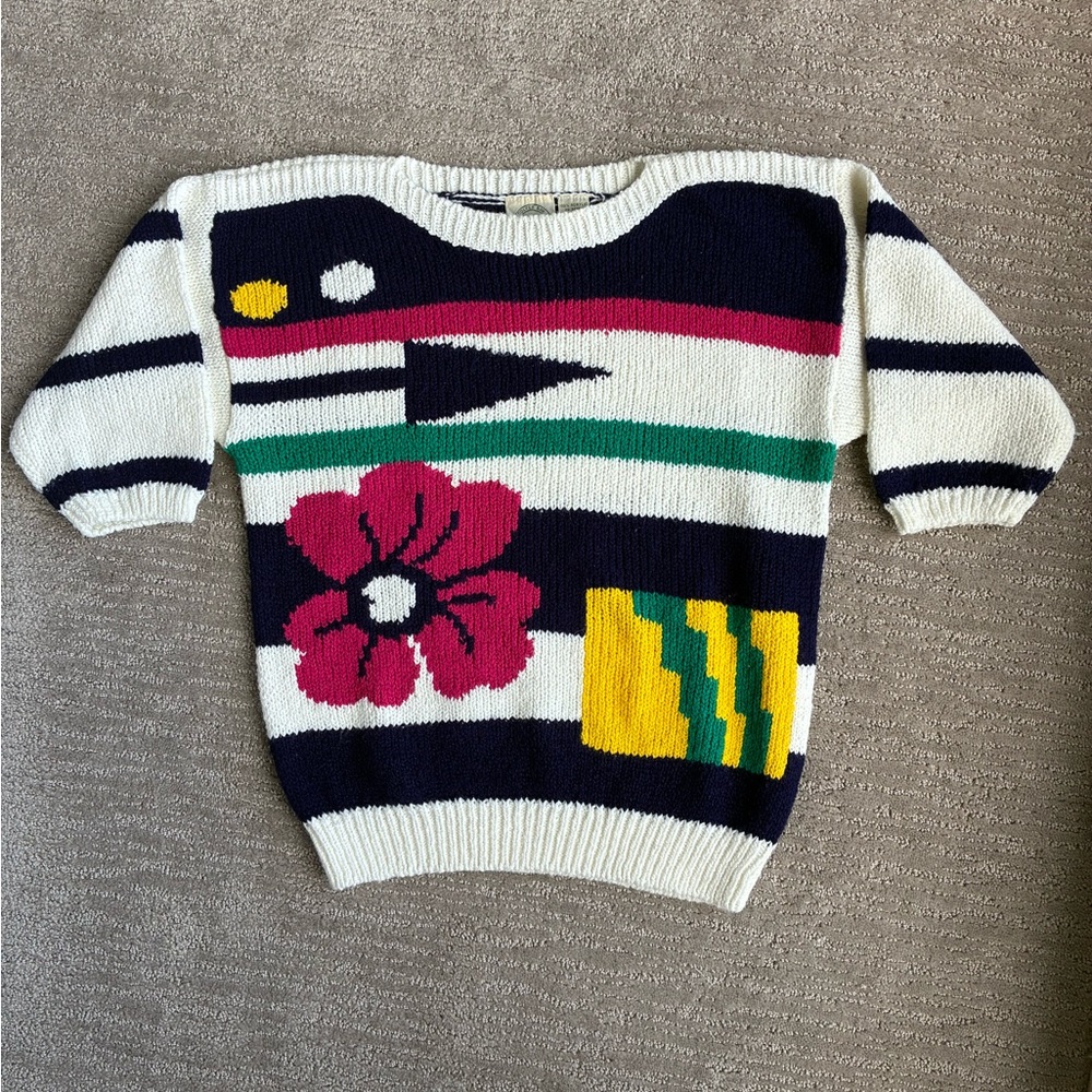 Colter Bay International Vintage knit from the 80’s Patterned Women's Sweater